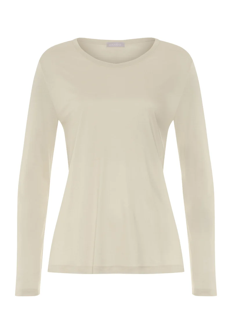 Tania L/SLV Shirt | creamy silk 074698-072817