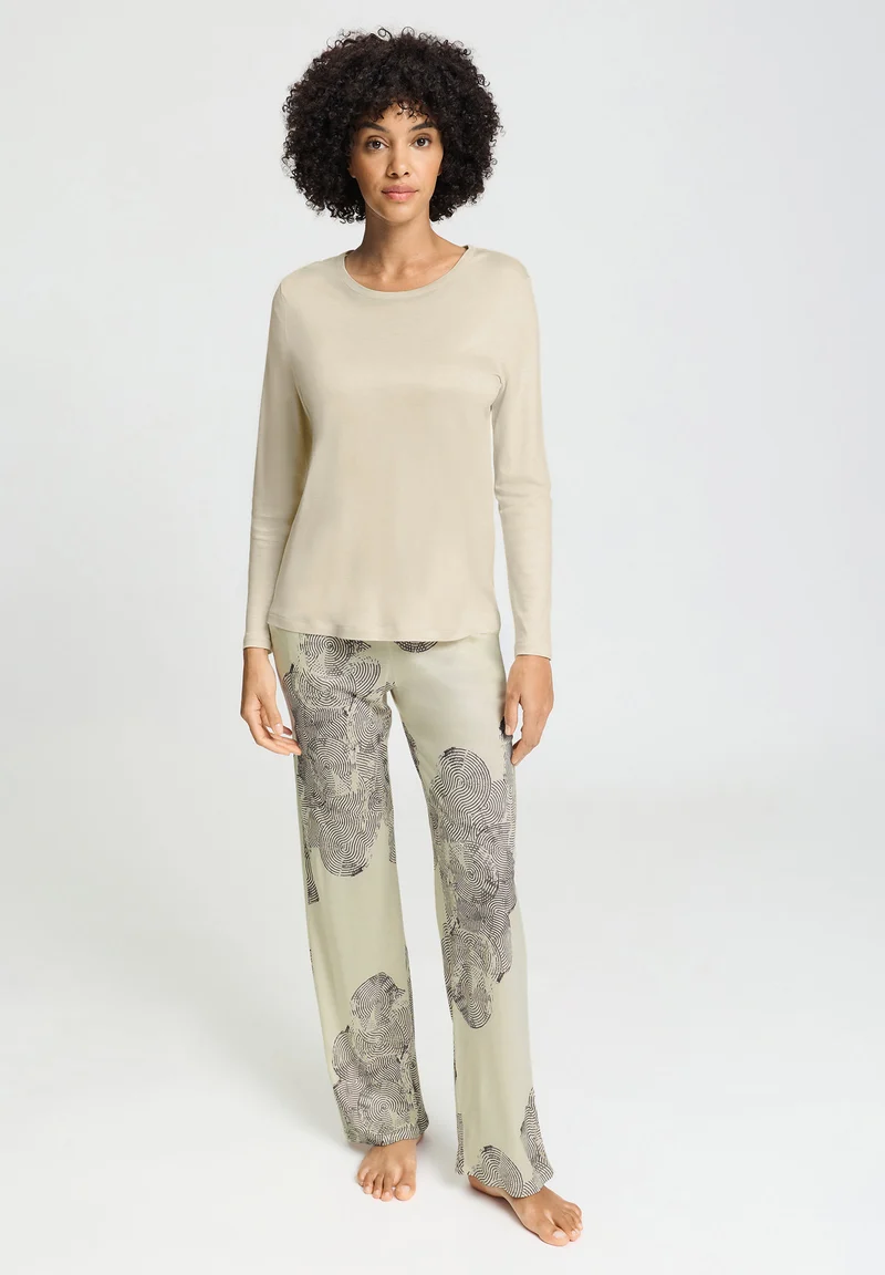 Tania L/SLV Shirt | creamy silk 074698-072817