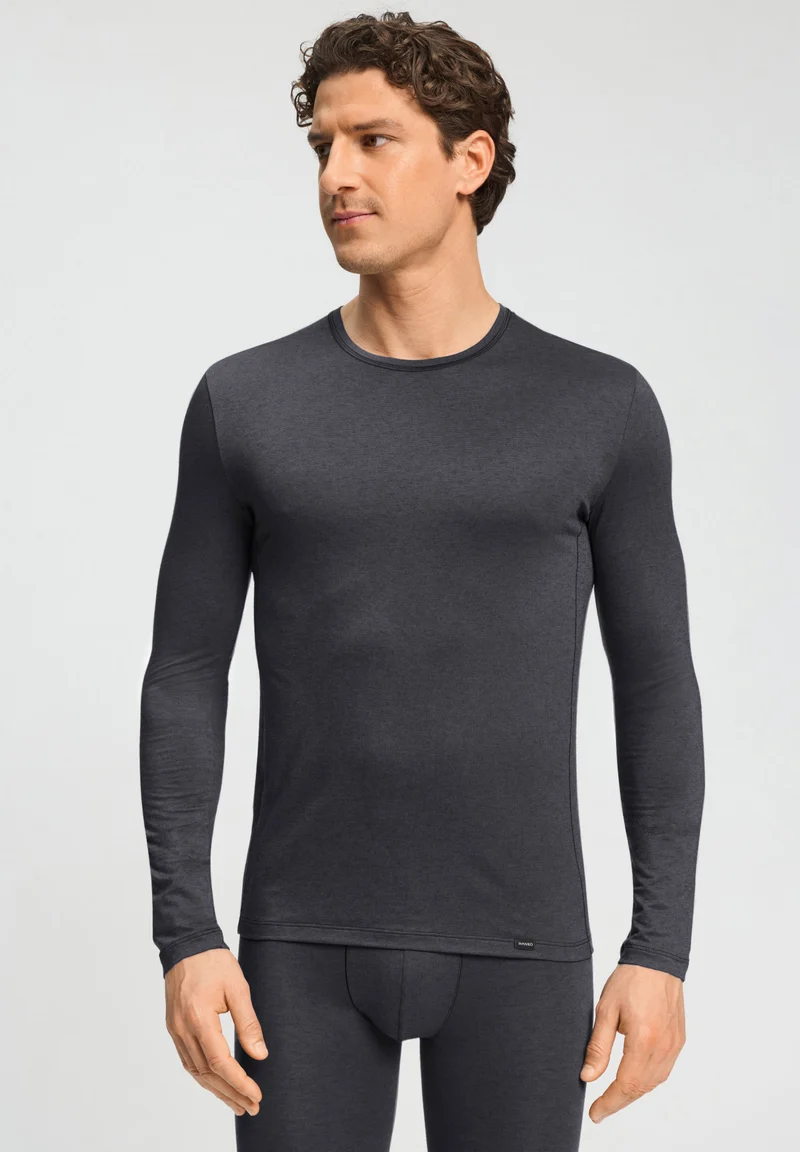 Smart Function L/SLV Shirt | charcoal art 073312-072678