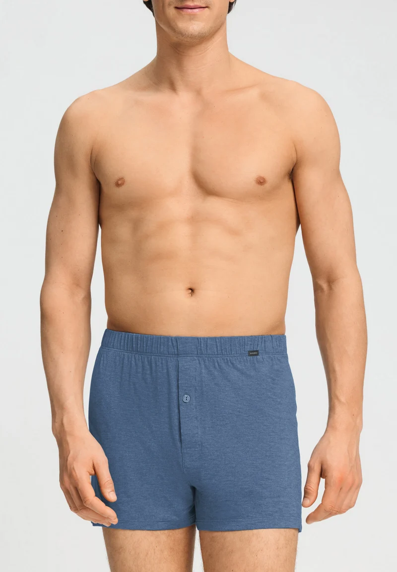 Casuals Daywear Boxers | tanzanite melange 073207-073133