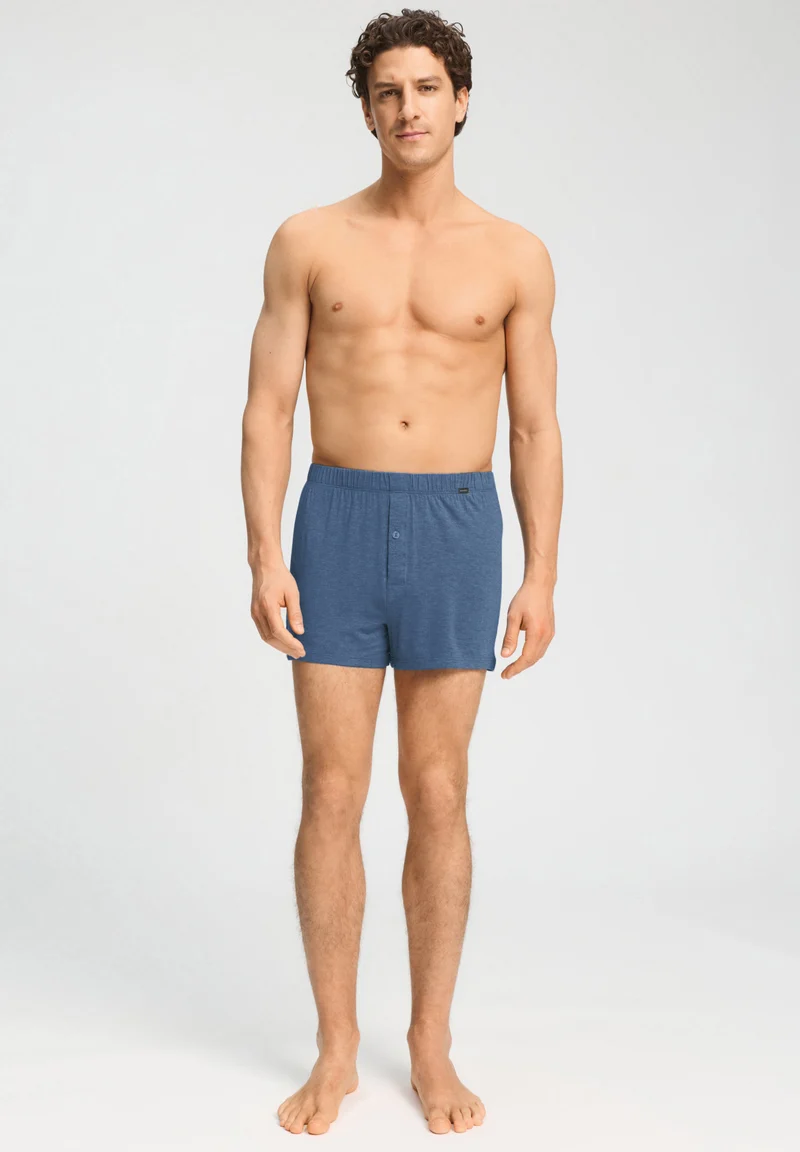Casuals Daywear Boxers | tanzanite melange 073207-073133