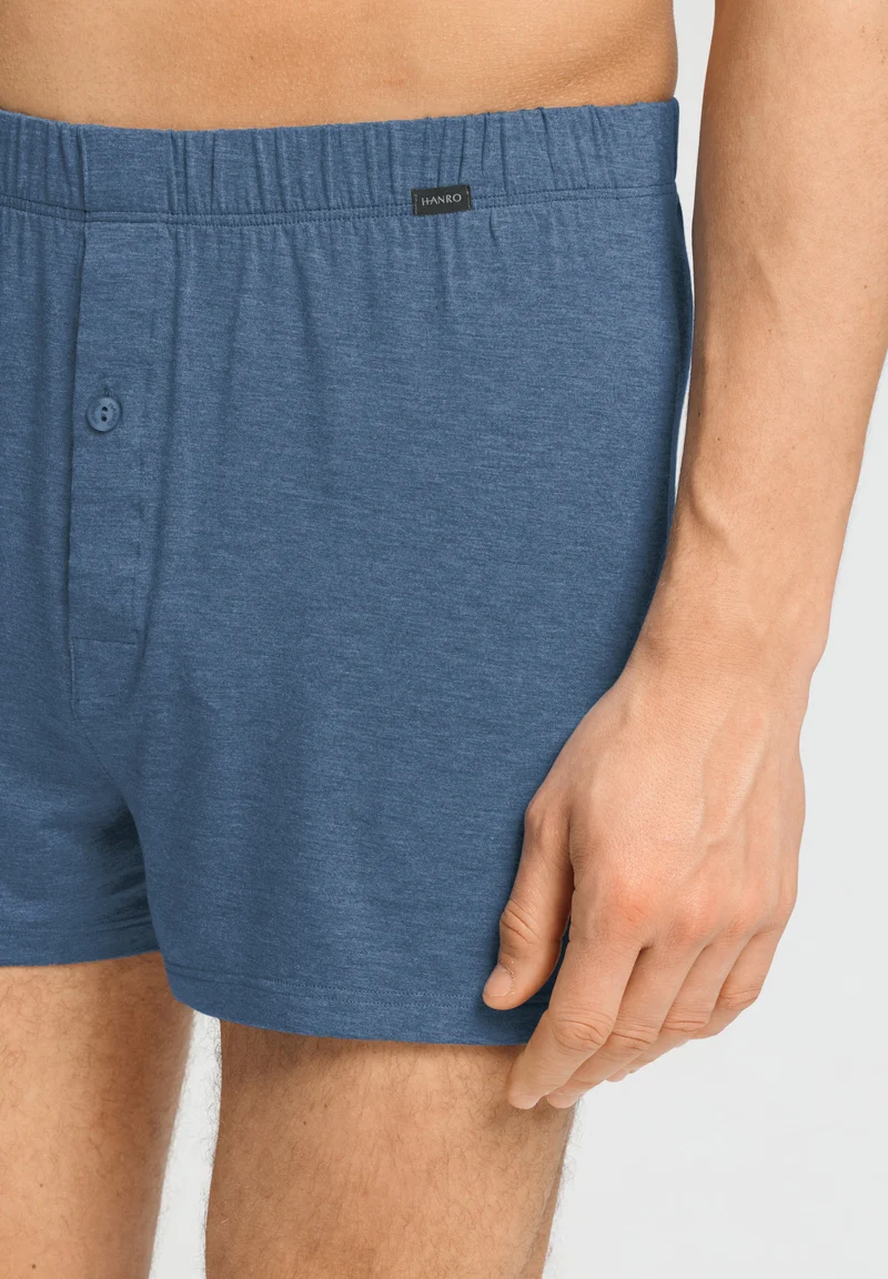 Casuals Daywear Boxers | tanzanite melange 073207-073133