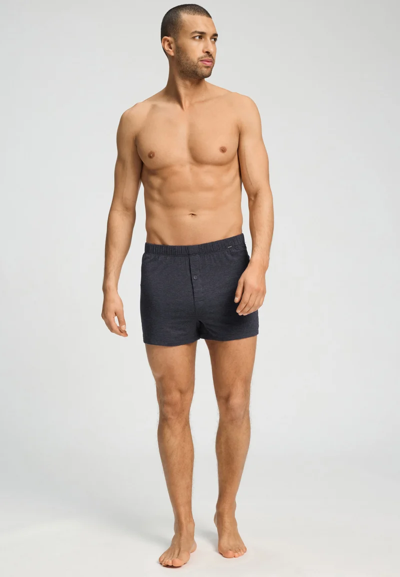 Casuals Daywear Boxers | charcoal melange 073207-073132