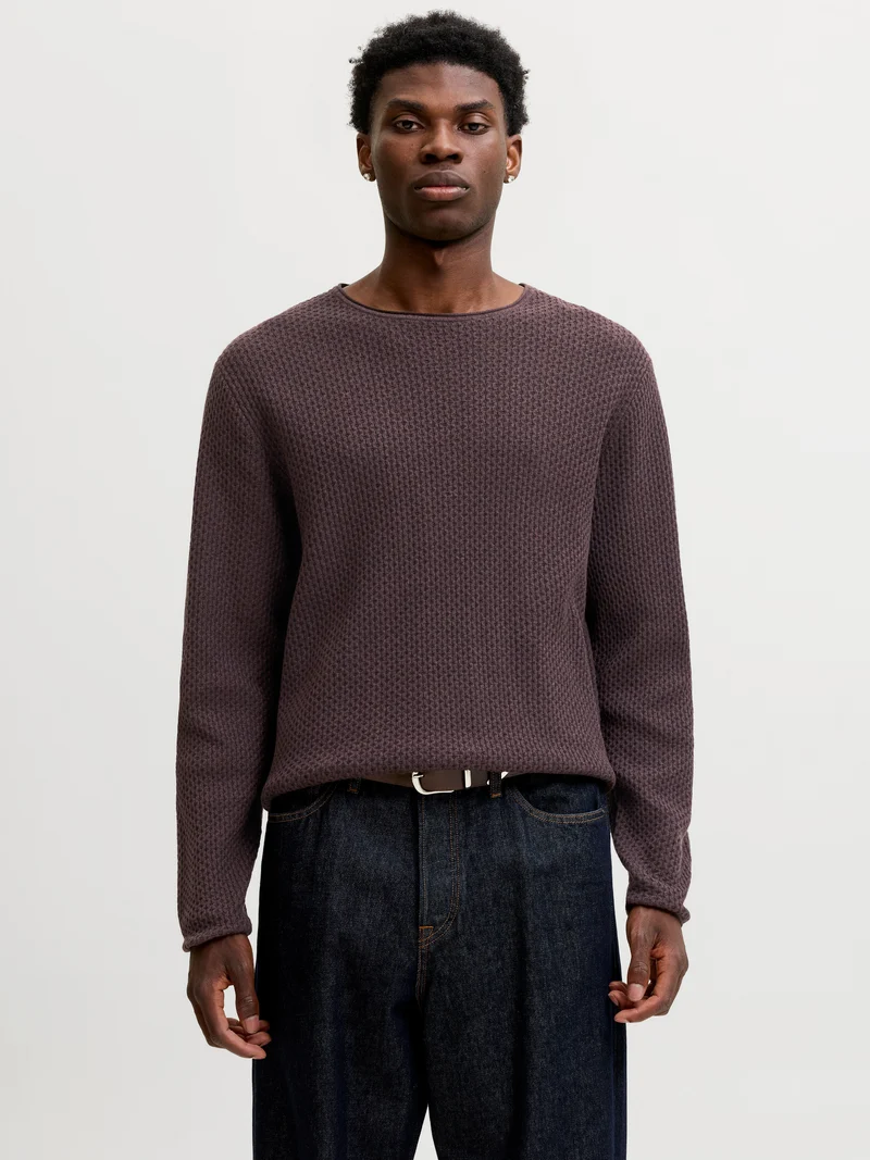 JPRBLUMASON KNIT CREW NECK SN