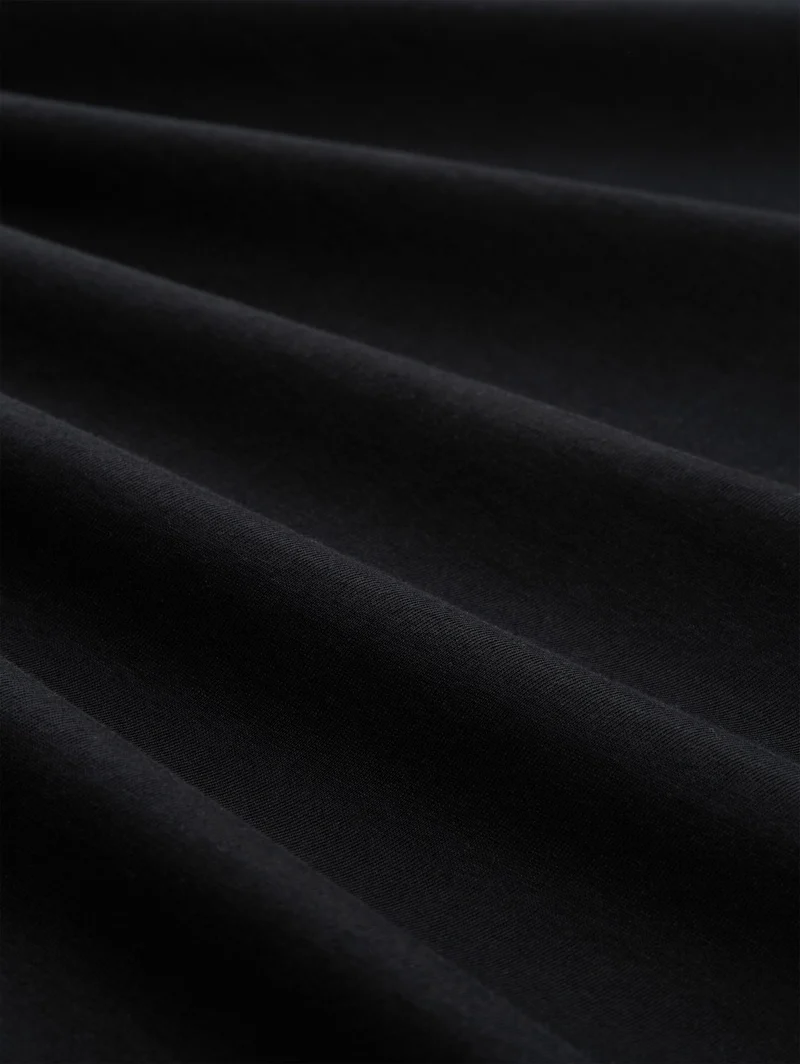 Basic Langarmshirt aus Baumwolle