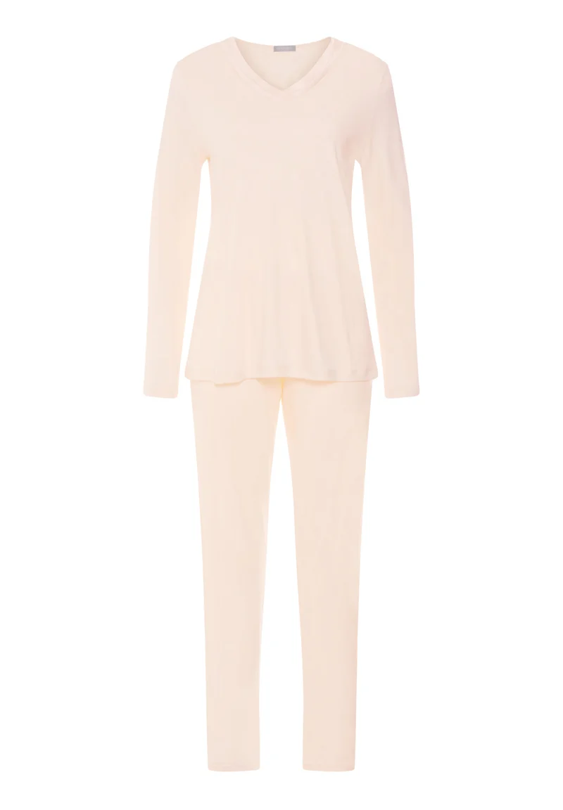 Tyra L/SLV Pajama | creamy glass 074696-072324