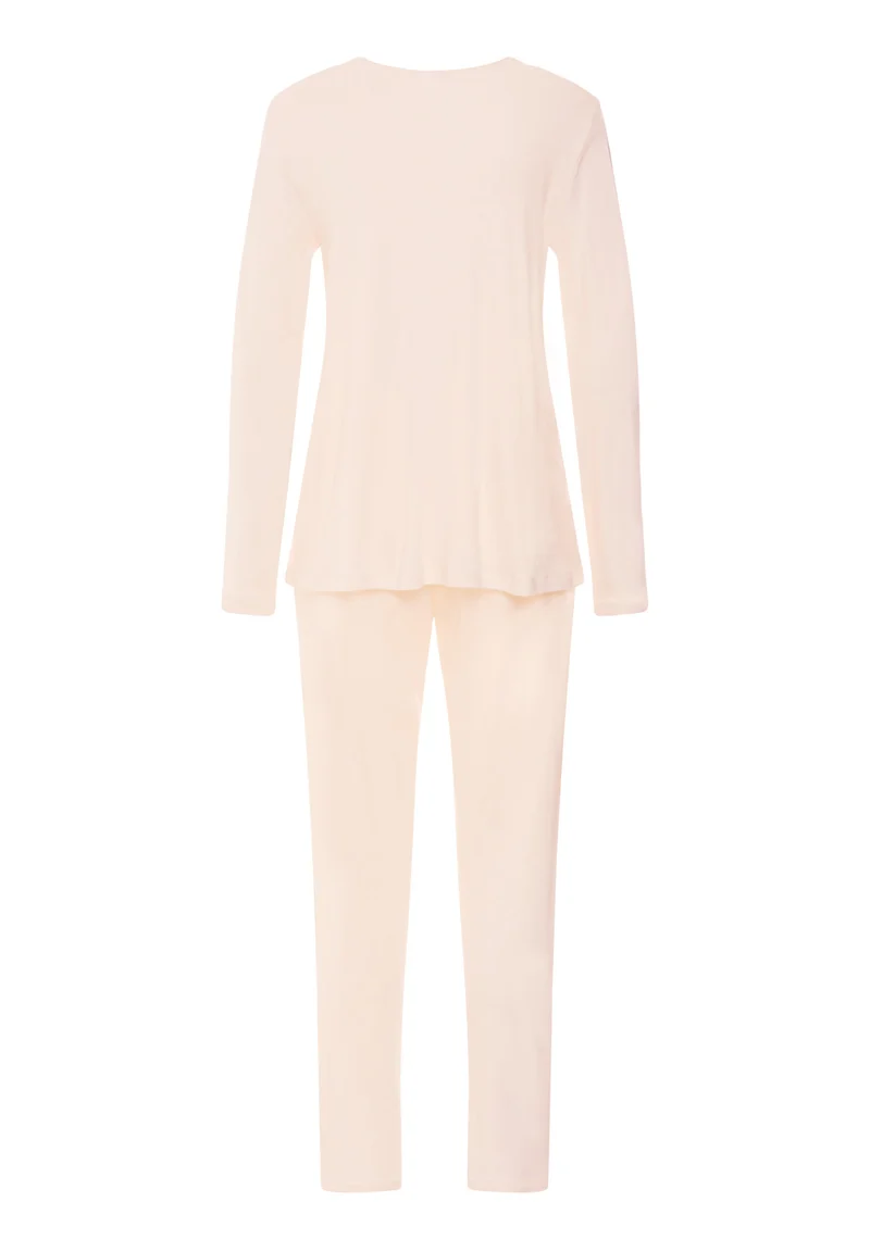 Tyra L/SLV Pajama | creamy glass 074696-072324