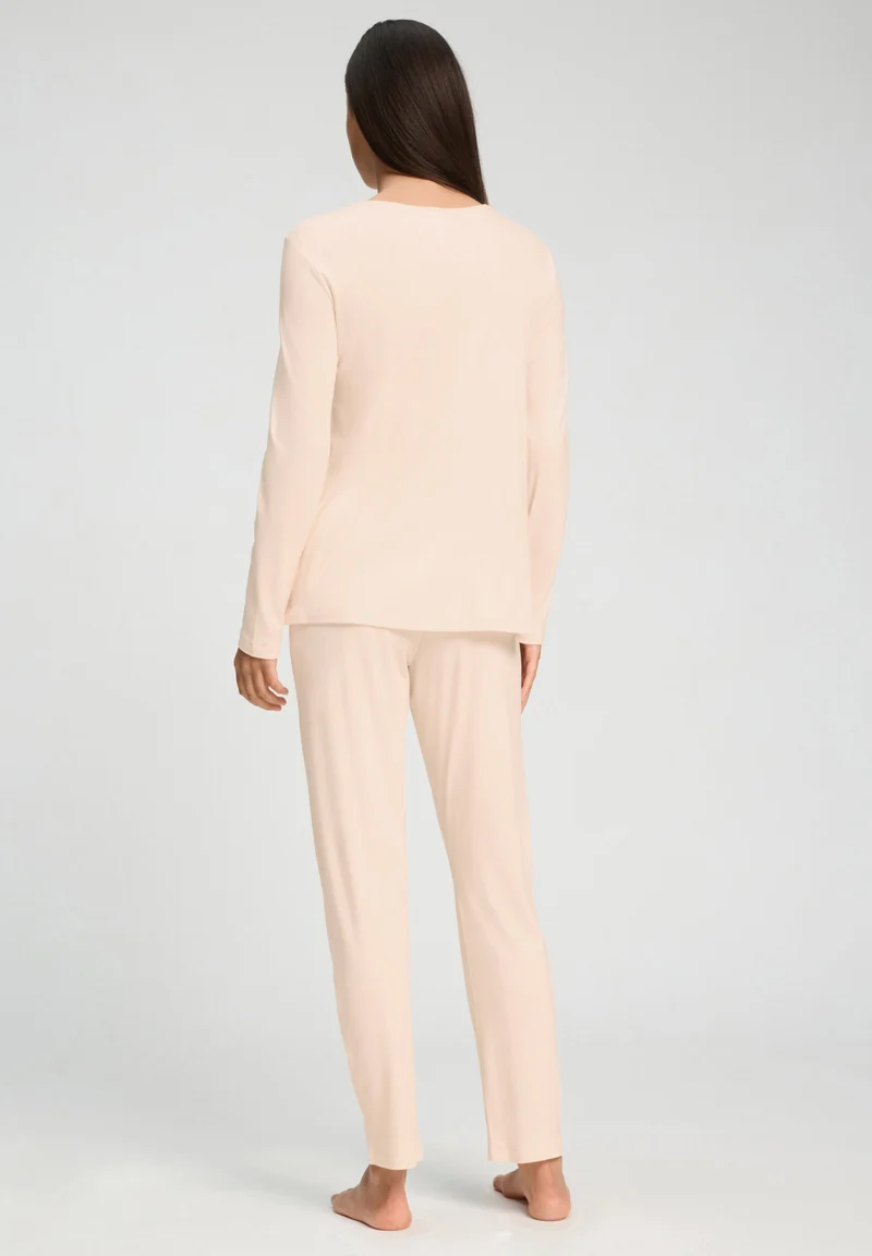 Tyra L/SLV Pajama | creamy glass 074696-072324
