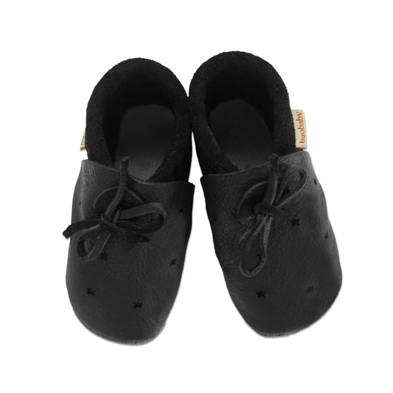 Baobaby Sandalen - Sterne Schwarz XS