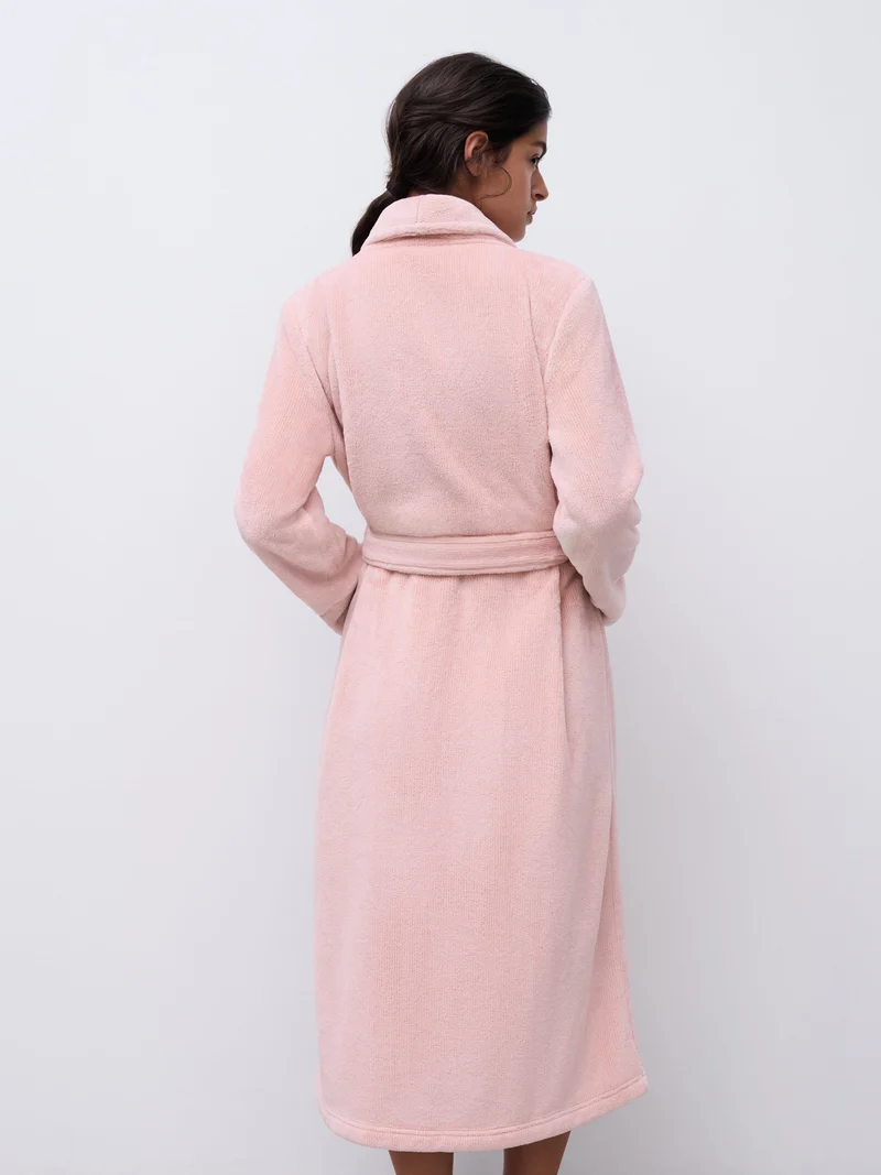 Femilet - Teddy-Bademantel Authentic Pink