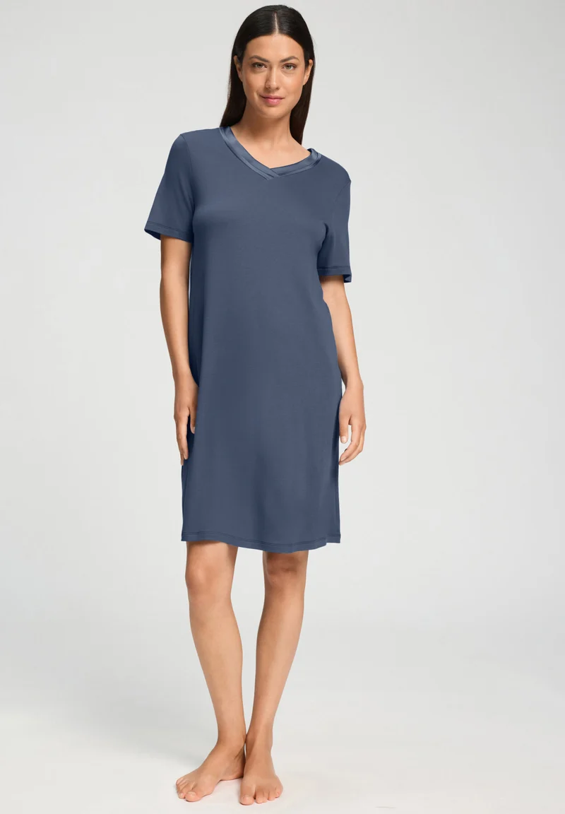 Tyra S/SLV Nightdress 100cm | vintage indigo 074694-072617