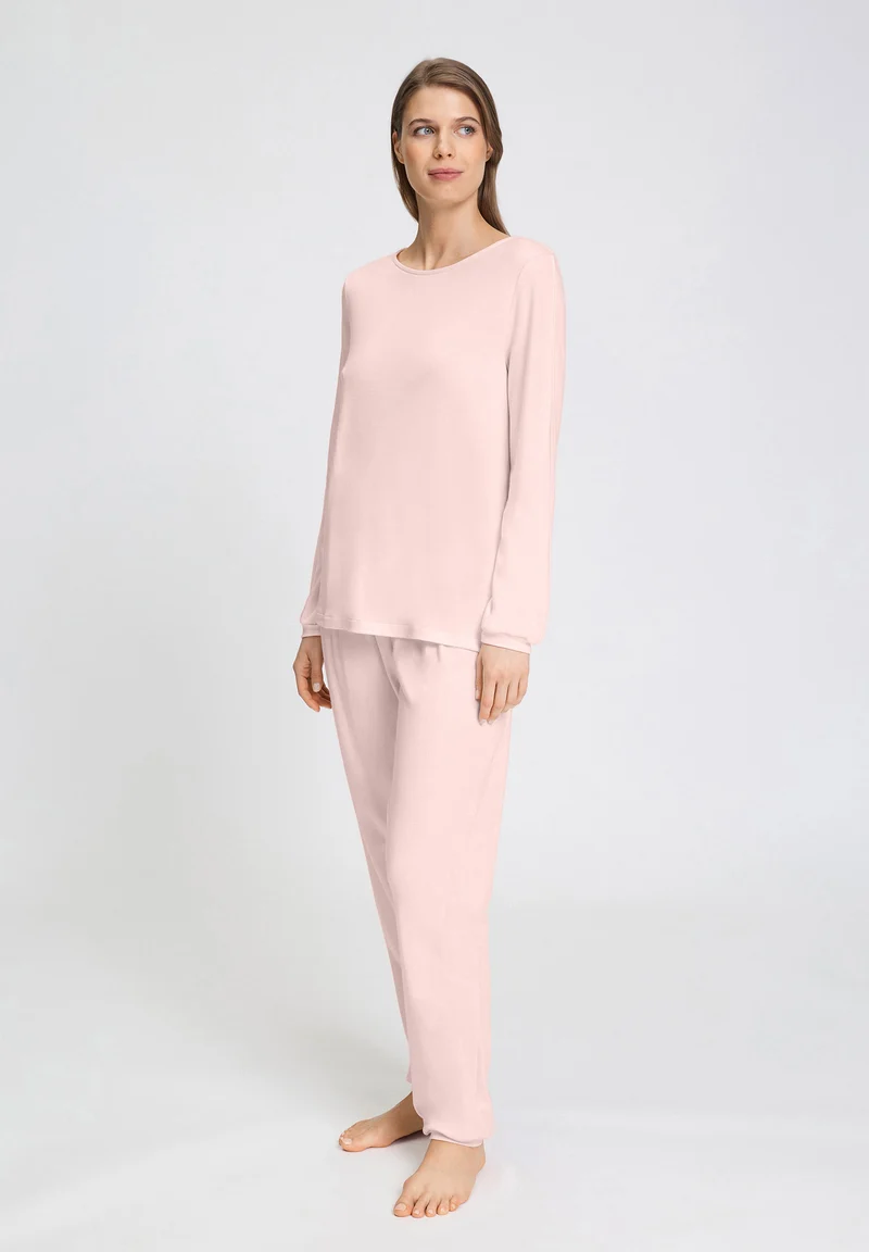 Franca L/SLV Pajama | rosewater 074692-072111