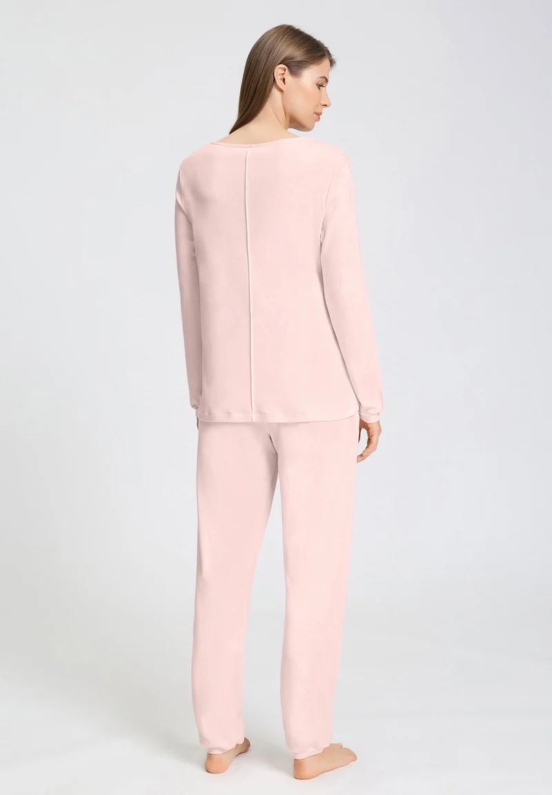 Franca L/SLV Pajama | rosewater 074692-072111