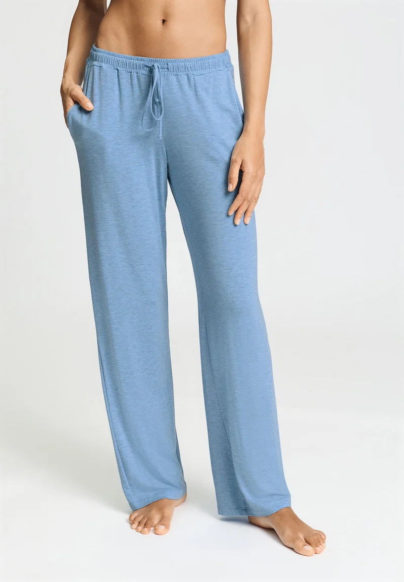 Natural Elegance Long Pants | bluebird melange 074953-073160