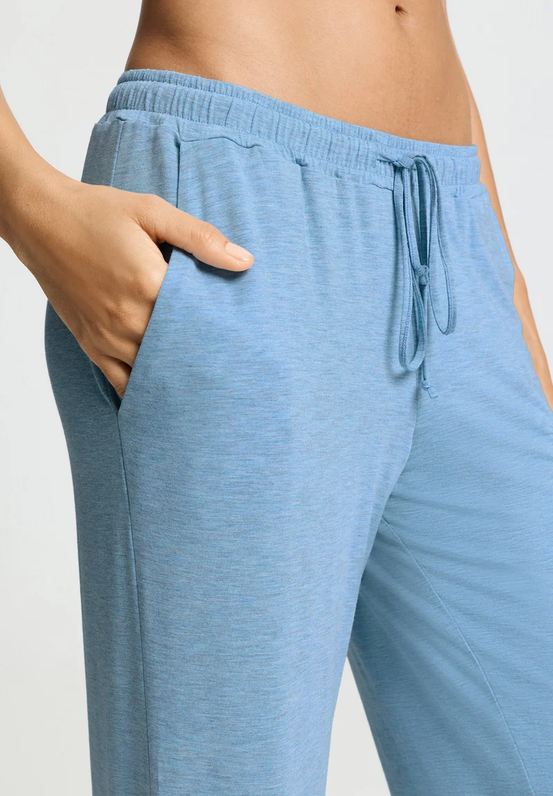 Natural Elegance Long Pants | bluebird melange 074953-073160