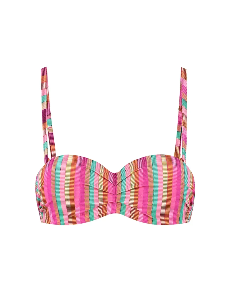 Bikini-Oberteil - Tropical Lines BANDEAU