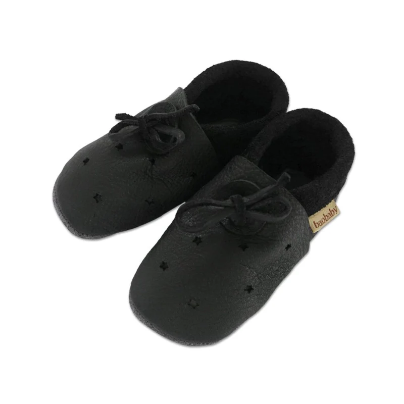 Baobaby Sandalen - Sterne Schwarz XXL