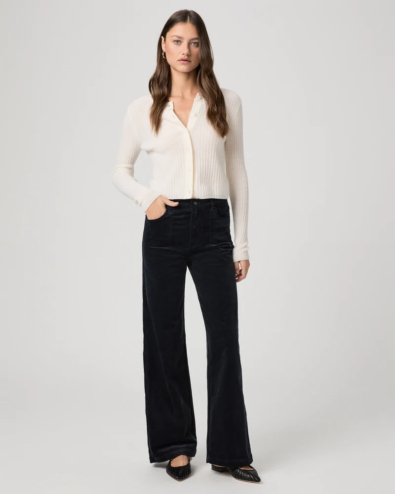 Anessa 31" Navy Corduroy