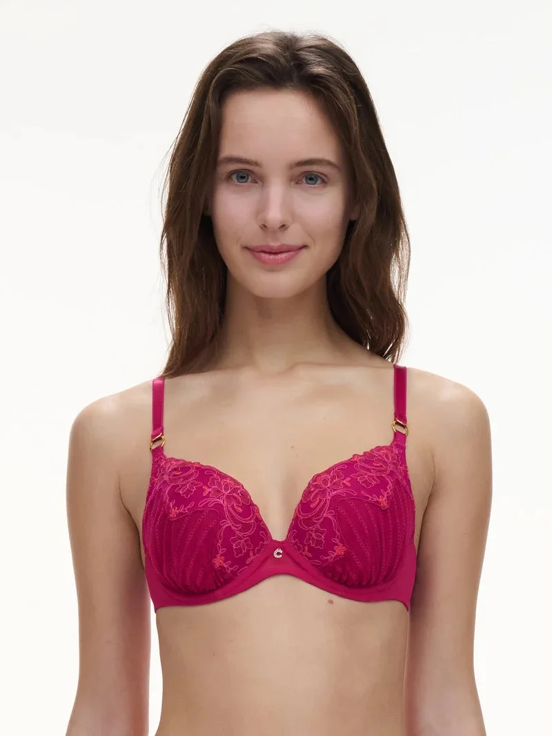 Chantelle - Cabaret Sauvage Push-Up-BH Ruby Multico