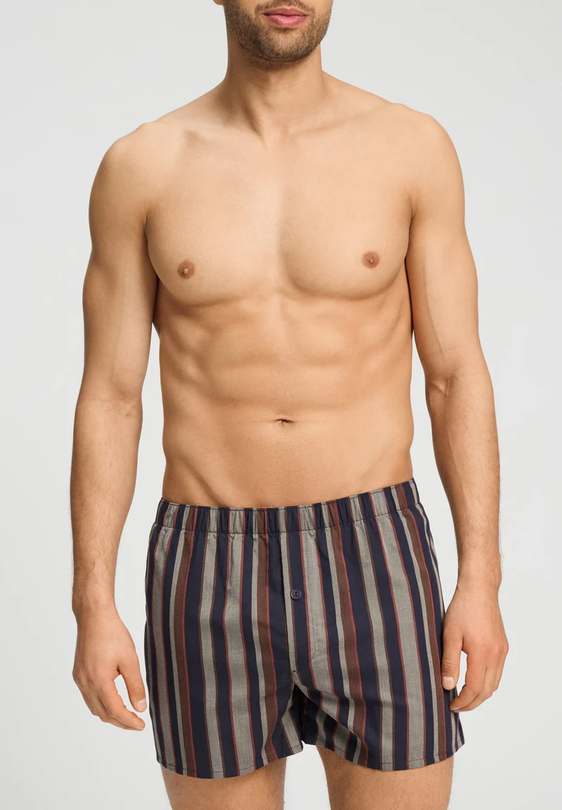 Fancy Woven Boxers | pinecone stripes 074017-073128