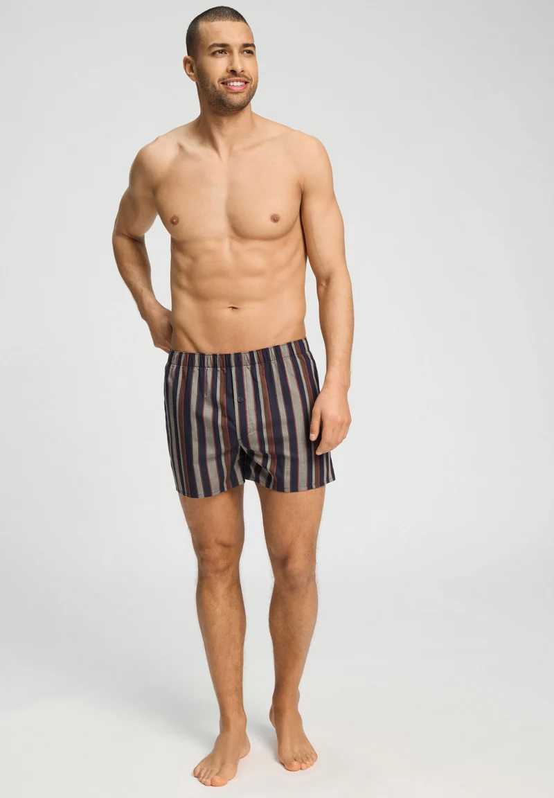 Fancy Woven Boxers | pinecone stripes 074017-073128