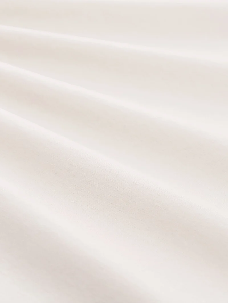 Basic Langarmshirt aus Baumwolle