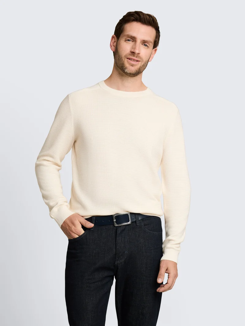 Strickpullover aus Baumwolle