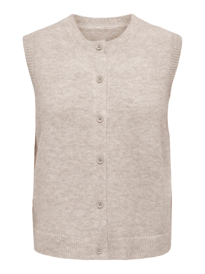 ONLOLIVIA SL BUTTON VEST CC KNT