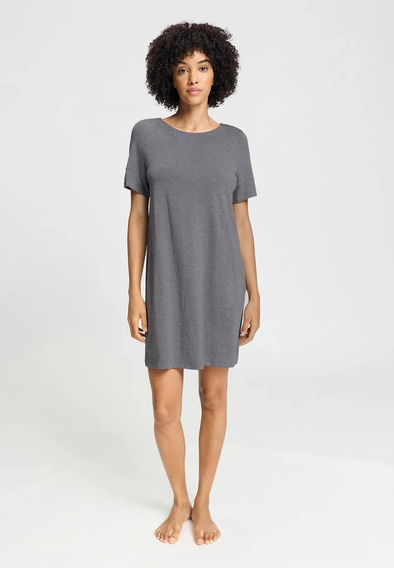 Natural Elegance S/SLV Nightdress 90cm | stone melange 074949-073169