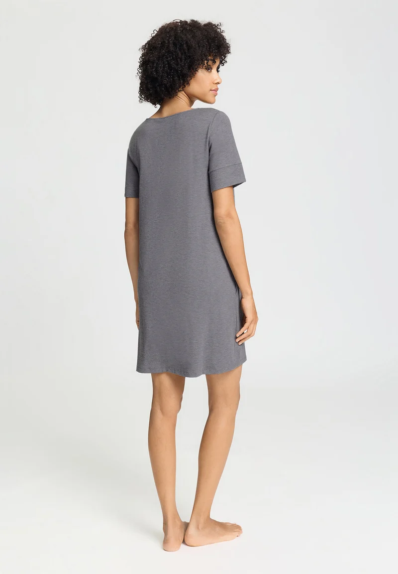 Natural Elegance S/SLV Nightdress 90cm | stone melange 074949-073169