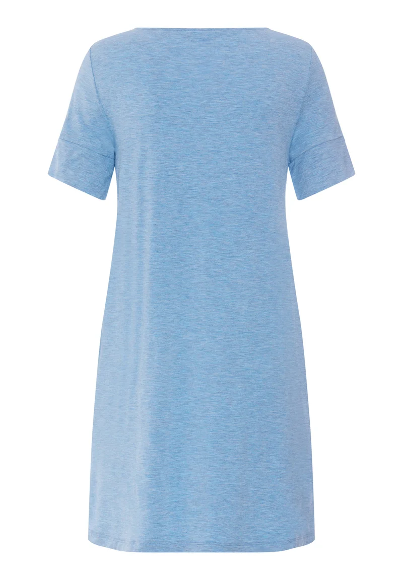 Natural Elegance S/SLV Nightdress 90cm | bluebird melange 074949-073160