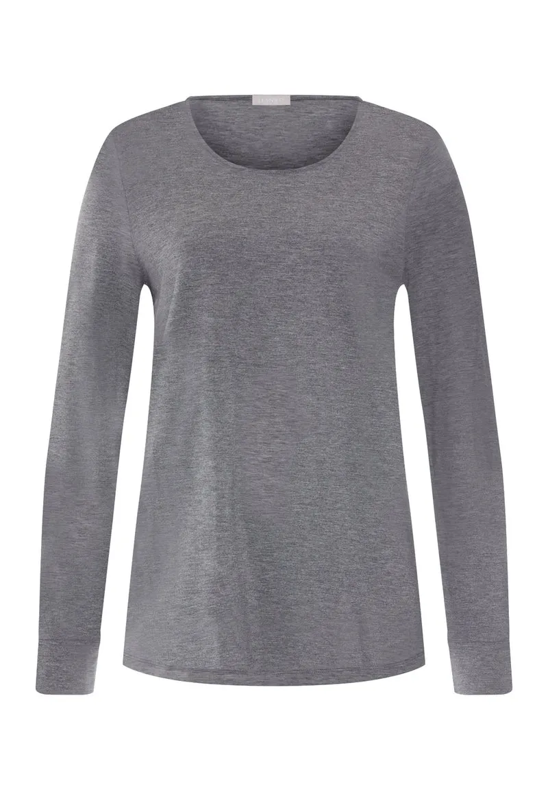 Natural Elegance L/SLV Shirt | stone melange 074948-073169