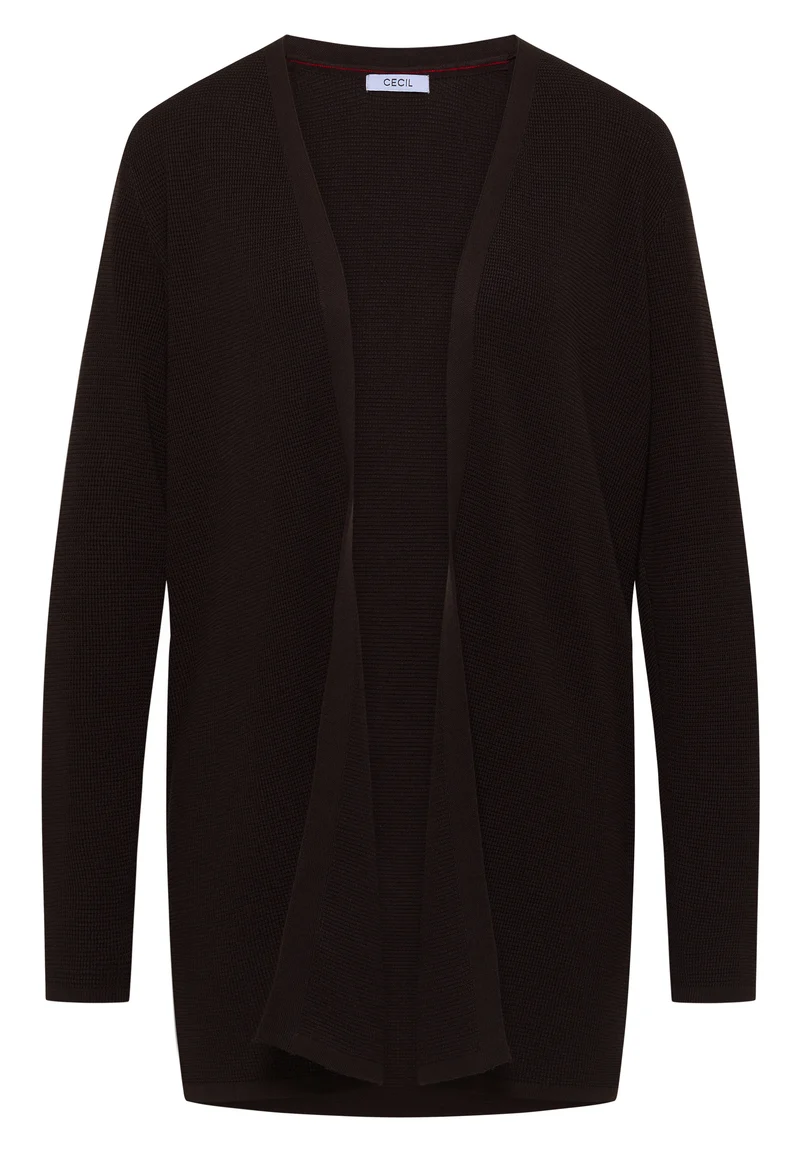 Offener Cardigan mit langen Ärmeln