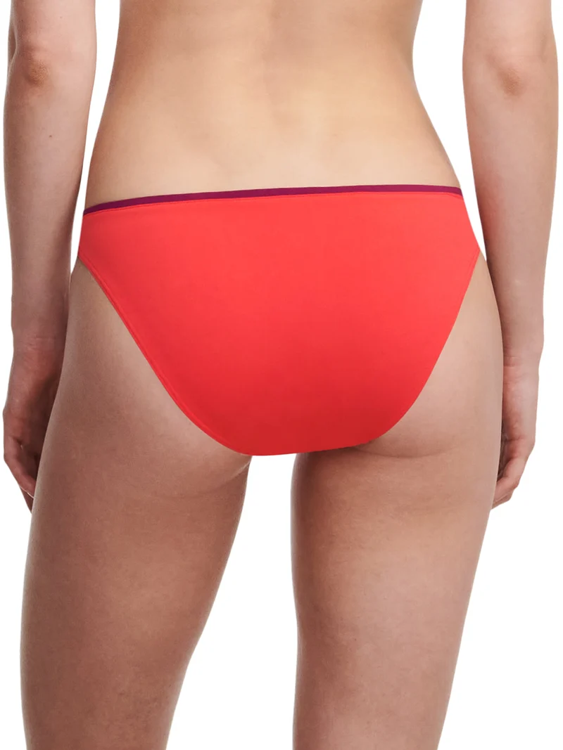 Chantelle Bademode – Authentischer Bikini-Slip Rouge / Orange