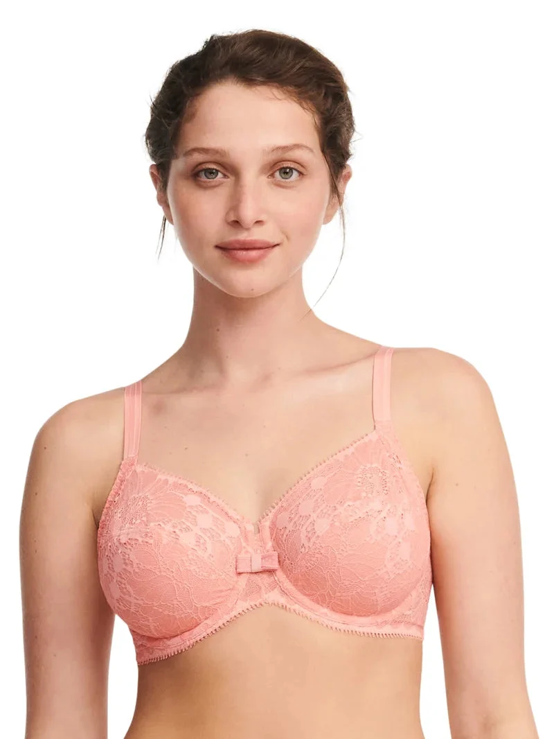 Chantelle – Sehr bedeckender Bügel-BH von Tag zu Nacht, Candlelight Peach