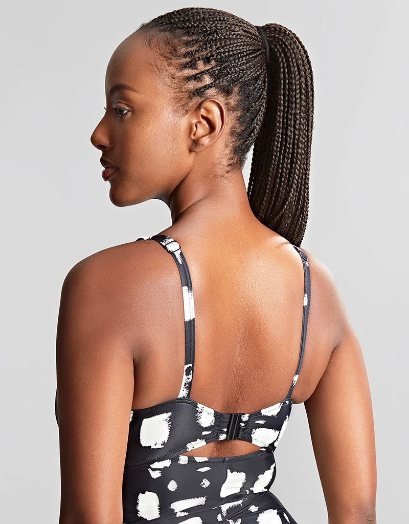 Panache Paloma Balcony Swimsuit Black Sand