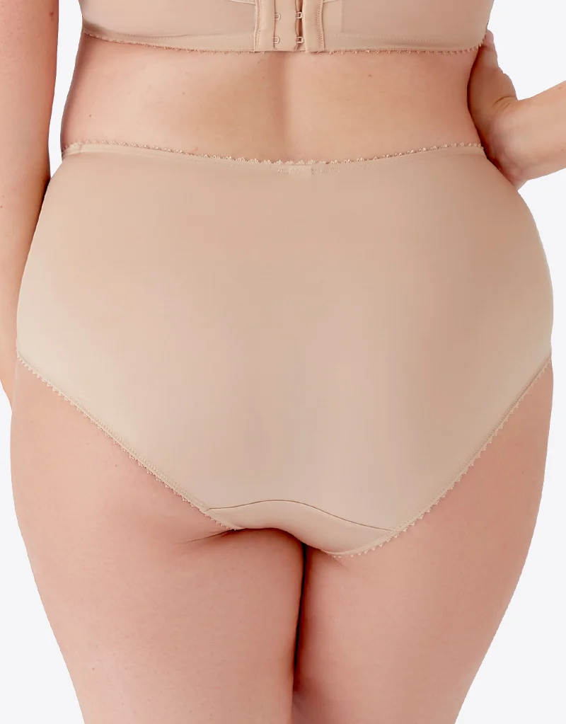 Berlei Embrace Midi Brief Beige