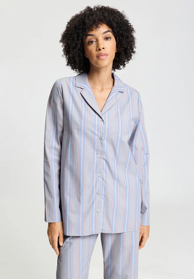 Sleep & Lounge L/SLV Bigshirt | lilian stripes 074849-073157