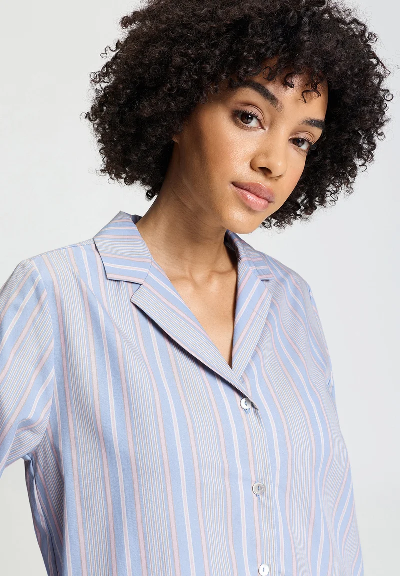 Sleep & Lounge L/SLV Bigshirt | lilian stripes 074849-073157