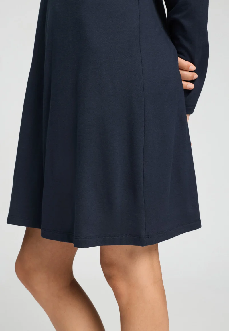 Sleep & Lounge L/SLV Nightdress 95cm | deep navy 074847-071610