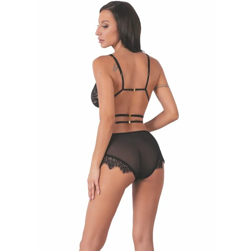 LIVCO CORSETTI FASHION - DREZNA LC - BH + HÖSCHEN - SCHWARZ