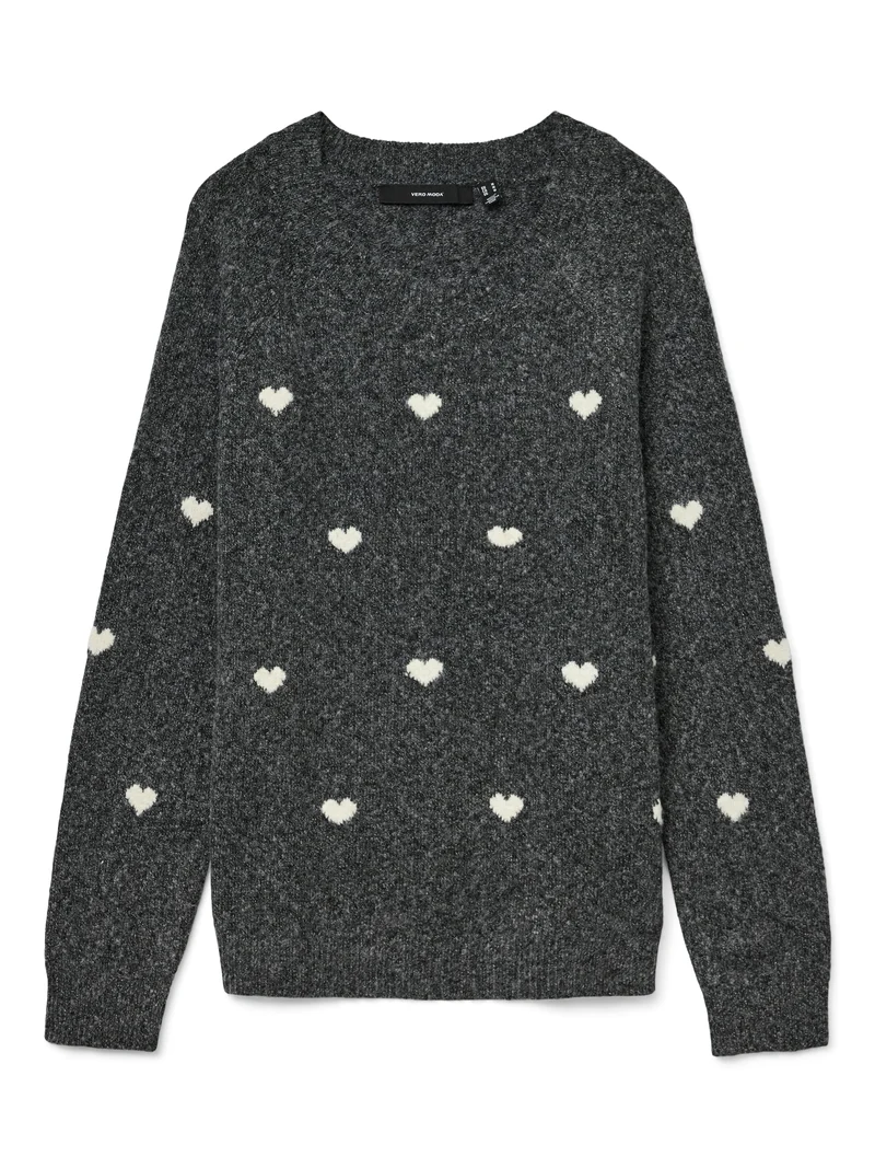 VMDOFFY INTARSIA LS O-NCK PULLOV GA NOOS