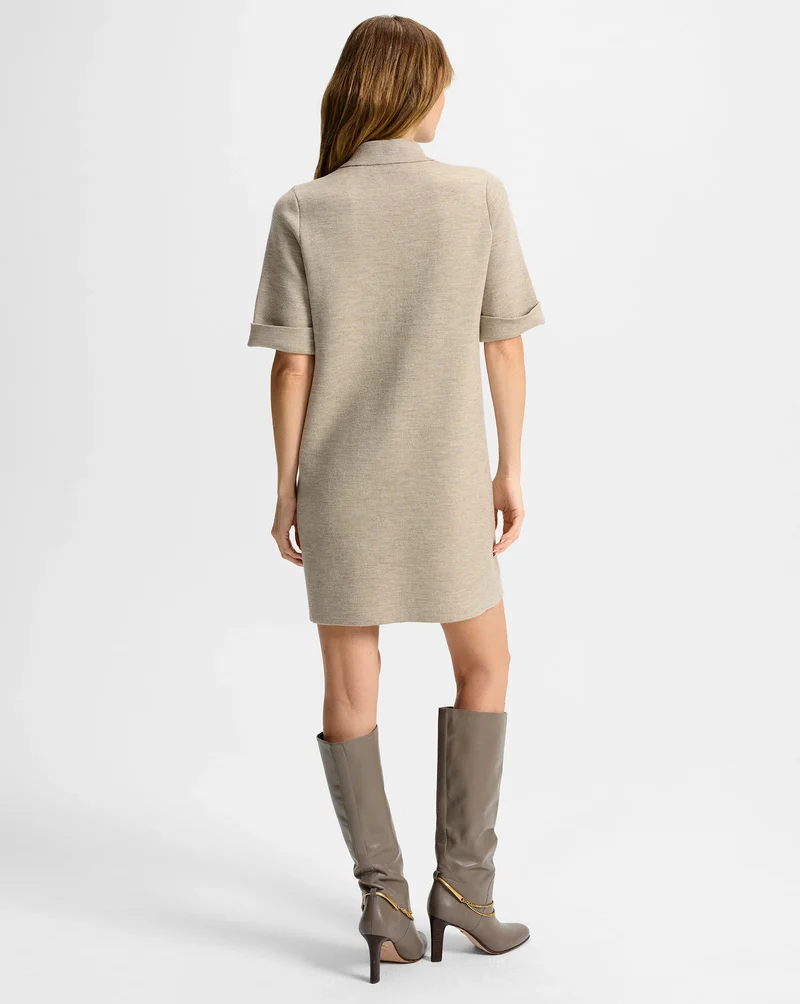 Madden Merino Wool Shirtdress