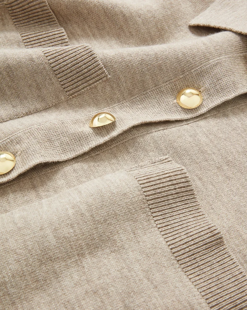 Madden Merino Wool Shirtdress