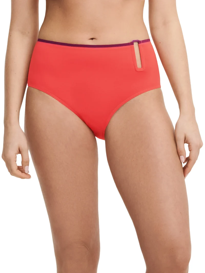 Chantelle Bademode – Authentischer Bikini-Slip in Rouge / Orange