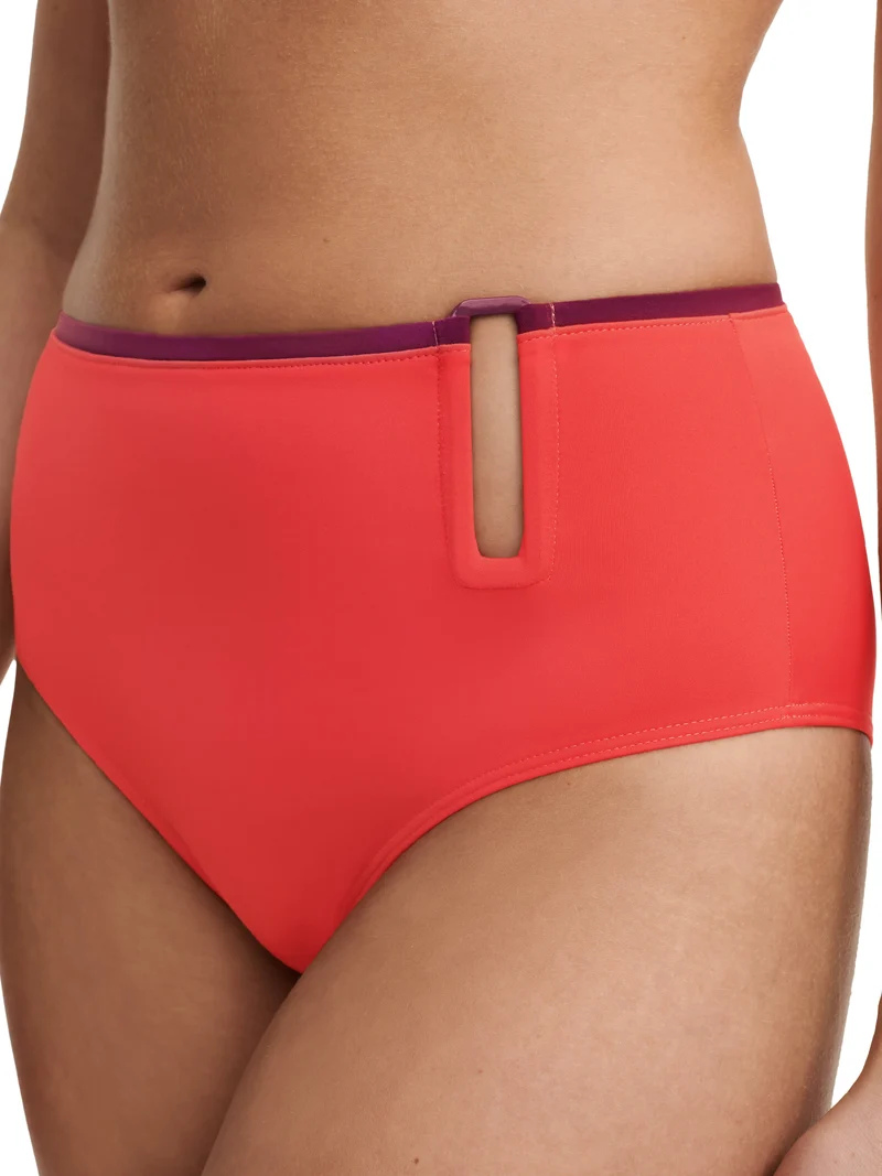Chantelle Bademode – Authentischer Bikini-Slip in Rouge / Orange