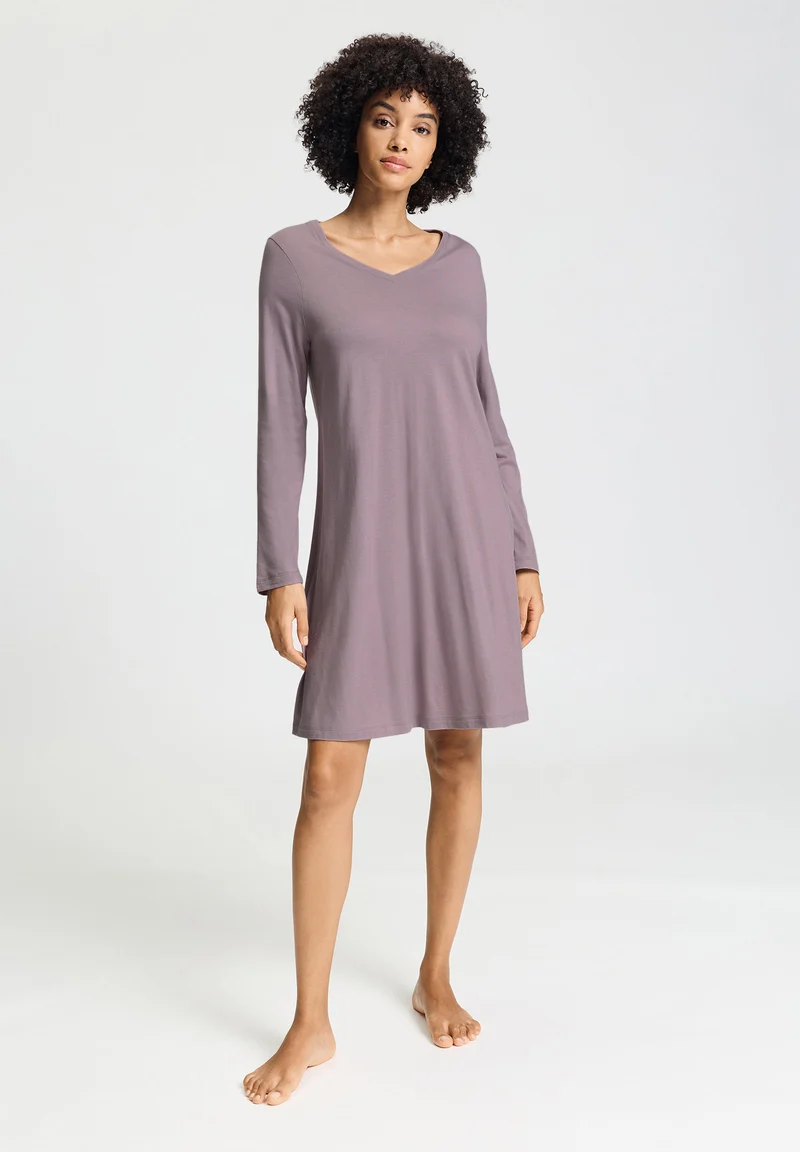 Sleep & Lounge L/SLV Nightdress 95cm | stormy rose 074847-072467