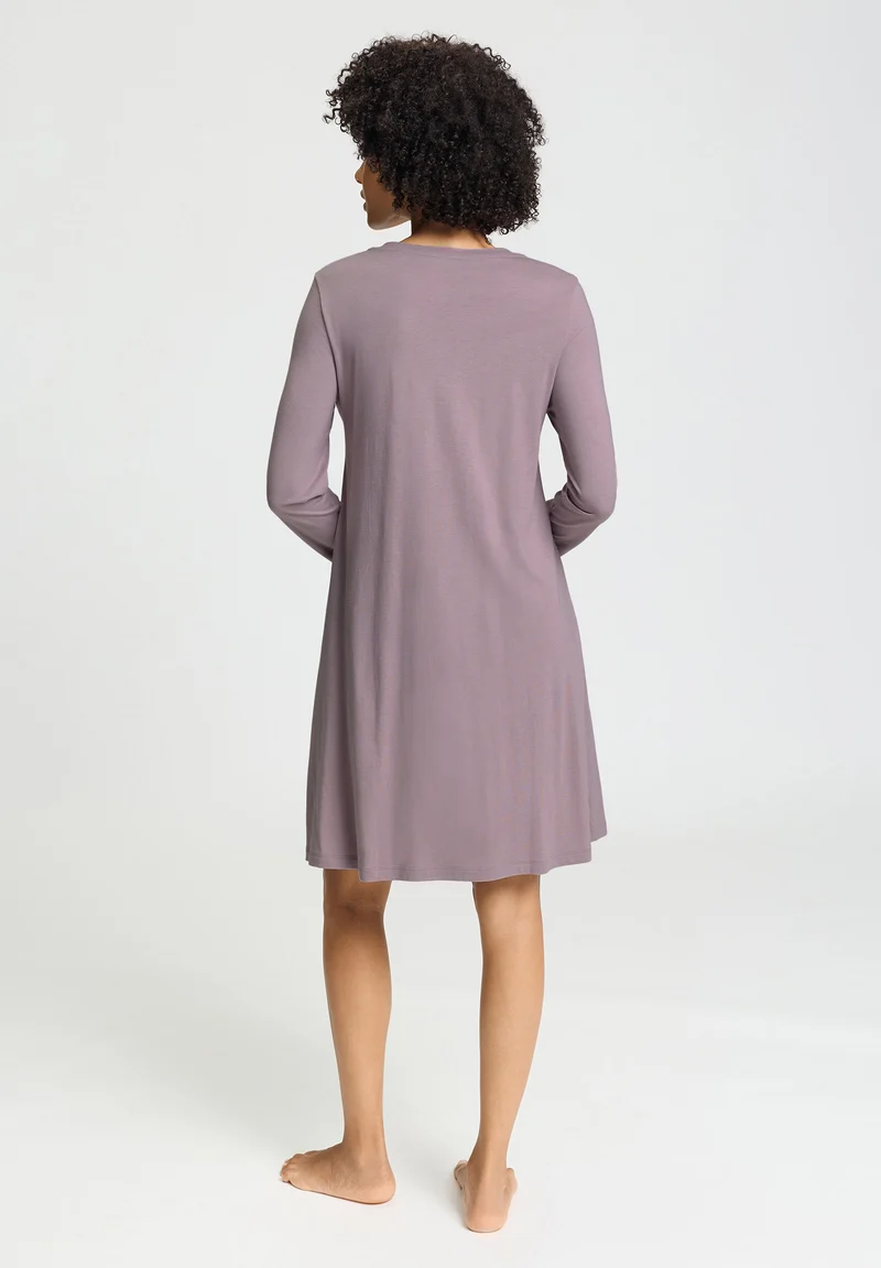 Sleep & Lounge L/SLV Nightdress 95cm | stormy rose 074847-072467