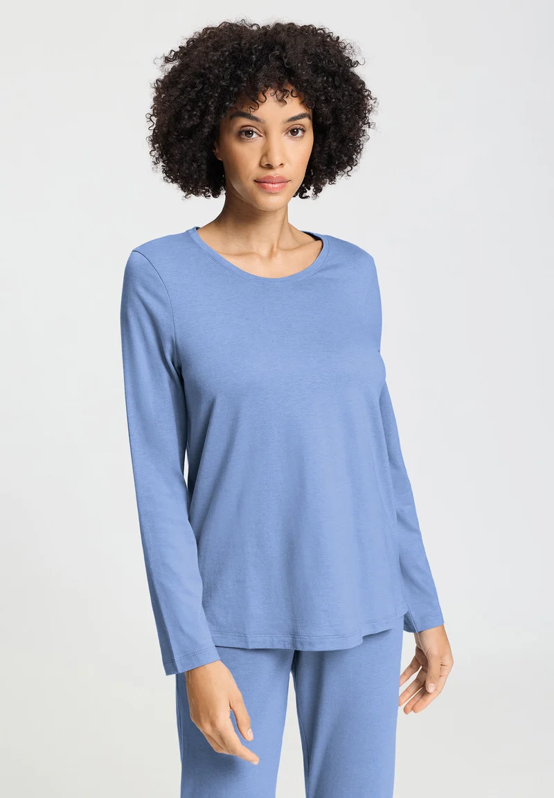 Sleep & Lounge L/SLV Shirt | bluebird 074844-072599
