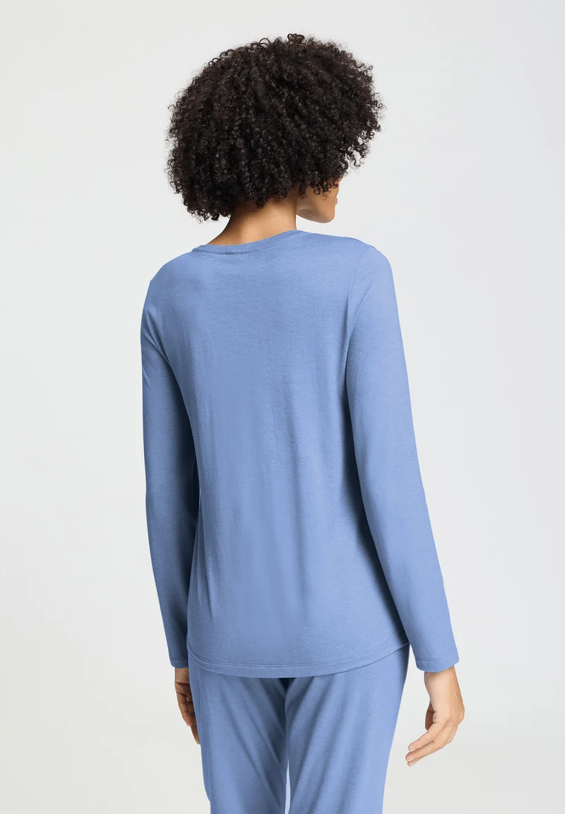 Sleep & Lounge L/SLV Shirt | bluebird 074844-072599